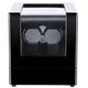 Kalawen Latest Double Watch Winder Box with 5 Rotation Modes, Mute Japanese Motor, Dual Automatic Watches Winder Rotation Storage Case Display Box for Automatic Mechanical Watches-Black Wood Grain
