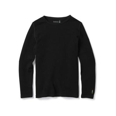 Smartwool Merino 250 Baselayer Crew - Kid's Black Medium SW0SN110001-M