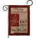 Breeze Decor Ho Collage 2-Sided Polyester 18.5 x 13 in. Garden Flag in Brown/Gray/Red | 18.5 H x 13 W in | Wayfair BD-XM-G-114171-IP-DB-D-US18-SB