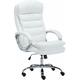 CLP - Fauteuil de bureau Big Vancouver similicuir Blanc