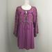 Free People Dresses | Free People Lilac Embroidered Dress | Color: Purple | Size: M