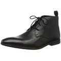 Clarks Bampton Up, mens Ankle Boots, Black (Black Leather), 6 UK (39.5 EU)