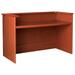 Stevens ID Systems Library Rectangular Wood Reception Desk Wood in Brown/Red | 40 H x 60 W x 30 D in | Wayfair 88090 Z40-027