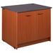 Stevens ID Systems Library 2 Compartment Classroom Cabinet w/ Doors Wood in Brown | 30 H x 36 W x 30 D in | Wayfair 88006 H30-073