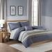 Intelligent Design Twin XL Complete Bed Set including Sheets in Blue/Grey - Olliix ID10-1730