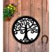 Le Prise™ Tree of Life Door Hanger Metal | 22 H x 22 W x 0.05 D in | Wayfair 7E49203FB7804D8DB16876443CEE5F1E