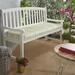 Winston Porter Indoor/Outdoor Sunbrella Bench Cushion, Polyester | 3 H x 44 W in | Wayfair 6C943BD29BB1481CA0F6C524BED96251