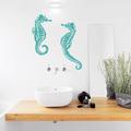 Bay Isle Home™ Seahorse Wall Decal Vinyl in Yellow | 22 H x 12 W in | Wayfair C8B566C69A554E0B953166AB395EBD8C