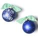 Coton Colors Big Brother Popper Glass Ball Ornament Glass in Blue | 3.94 H x 3.94 W x 3.94 D in | Wayfair SBREL-POP-BB