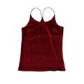 CISULI 100% Natural Silk Summer Top for Women Vest Tops Sports Camisole (30, L)