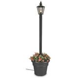 Charlton Home® Sharolyn Outdoor 1-Light 80" Lamp Post (full) Plastic/Metal in Black | 80 H x 21 W x 21 D in | Wayfair