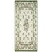 White 30 x 0.5 in Area Rug - Ophelia & Co. Nailsworth Oriental Hand Knotted Wool Ivory Area Rug Wool | 30 W x 0.5 D in | Wayfair