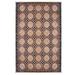 Brown/Red 101 x 0.5 in Indoor Area Rug - Astoria Grand Mateer Geometric Handmade Tufted Wool Beige Area Rug Wool | 101 W x 0.5 D in | Wayfair