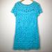 Lilly Pulitzer Dresses | Lilly Pulitzer Mary Kate Lace Shift Dress | Color: Blue | Size: M
