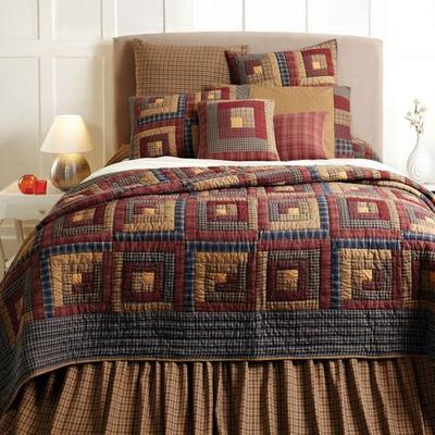 Millsboro Patchwork Quilt Multi Warm, Queen, Multi Warm