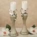 Magnolia Elegance Candleholders Champagne Gold Pair, Pair, Champagne Gold