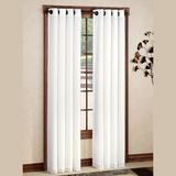 Rhapsody Thermavoile Grommet Curtain Panel, 54 x 84, White