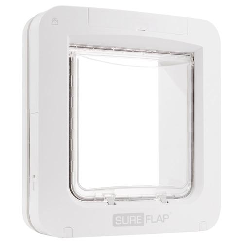 SureFlap Mikrochip Pet Door Connect Haustierklappe weiß Katze