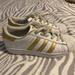 Adidas Shoes | Adidas Superstar | Color: Gold/White | Size: Youth 6.5 Fits As Women’s 8.5