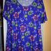 Lularoe Tops | *Nwot* Lularoe Perfect Tee | Color: Blue/Pink | Size: Xs