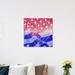 Oliver Gal American Neon Heart - Unframed Graphic Art on Canvas in Blue/Red/White | 20 H x 20 W x 1.5 D in | Wayfair 11618_20x20_CANV_XHD