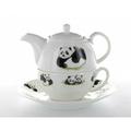 Ebern Designs Baio Bone China Tea For One Set Bone China in White | 5 H x 6 W x 5 D in | Wayfair B5C97968A4D34FFEA18D7DB0A6D07CEB