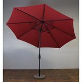 Arlmont & Co. Enid 11' Market Umbrella Metal in Red | Wayfair 0AC47C1804764944964CC8EF71F33DA0
