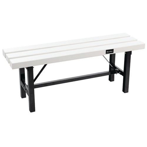 Banc 1150 Mm Pvc Blanc - Manutan Expert