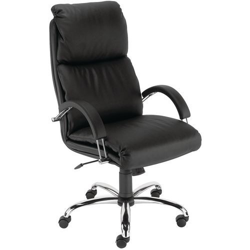 Fauteuil Indra Ii Noir/steel - Nowy Styl