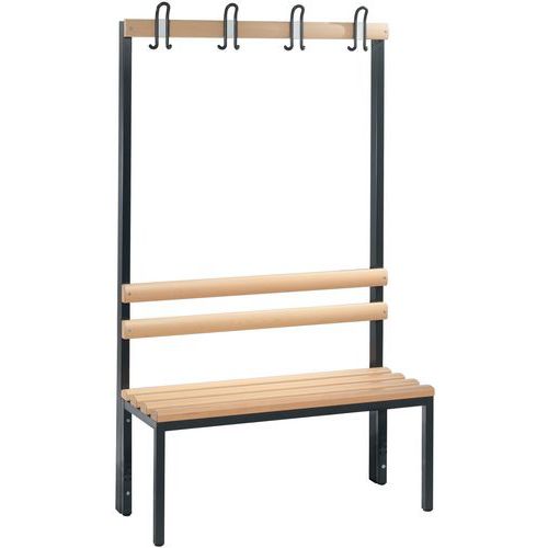 Combiné Banc Patère - L Ht:100 Cm - Nb Patère:4 - CP