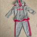 Adidas Matching Sets | Adidas Sweatsuit | Color: Gray/Pink | Size: 18mb