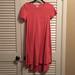 Lularoe Dresses | Lularoe Carly Dress Size Xxs | Color: Red | Size: Xxs