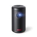 Anker NEBULA Capsule Max Mini Projector, Pint-Sized Wi-Fi Portable Projector, 200 ANSI Lumen, Native 720p HD, 8W Speaker, Movie Projector, 100 Inch Picture, 4-Hour Video Playtime, Home Entertainment