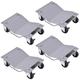 XtremepowerUS 4PC Wheel Car Dolly Repair Slide Vehicle Car Moving Skates Dolly (Pack of 4) Rated at 6000lbs.
