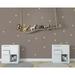 GK Wall Design Animals Starry Landscape Wall Mural Fabric in Gray | 75"L x 112"W | Wayfair GKWP000188W112H75