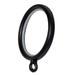 Latitude Run® Rosmunda Curtain Ring Metal in Black | 1.5 H x 1.5 W x 1.5 D in | Wayfair 5168A00DA0F34F918F1A744485683B9A