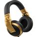 Pioneer DJ HDJ-X5BT Bluetooth Over-Ear DJ Headphones (Gold) HDJ-X5BT-N