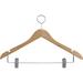 Rebrilliant Wooden Closed Loop Anti-Theft SecurityHangers For Hotels & Hospitality, High Quality Wood in Brown | 11 H x 17 W in | Wayfair