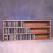 Rebrilliant Wall Mounted Multimedia Storage Rack Wood/Solid Wood in Brown | 18.75 H x 39.44 W x 6.75 D in | Wayfair