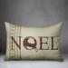 The Holiday Aisle® Swedish Hill Noel Lumbar Pillow Polyester/Polyfill blend | 14 H x 20 W x 1.5 D in | Wayfair 83FEA08793ED4F8F87FA3F4991088685