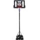 COSTWAY Adjustable Basketball Stand with Wheels, Indoor Outdoor Portable Basketball Backboard Hoop Net System for Kids Junior Adults (260-300cm)