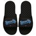 Men's ISlide Black Kansas City Royals Cooperstown Cursive Logo Slide Sandals