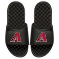 Men's ISlide Black Arizona Diamondbacks Personalized Primary Logo Slide Sandals