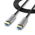 ATZEBE HDMI Cable 5M, Fibre Optic HDMI Cable High Speed 18Gbps HDMI 2.0 Support 4K@60Hz HDR10, 4:4:4, 3D, ARC, HEC, CEC, HDCP 2.2