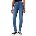 Lee Damen Scarlett High Skinny Jeans, Blau (Mid Copan Iw) , 34W/33L