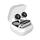 Las Vegas Raiders Stripe Design Wireless Earbuds