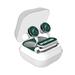 Michigan State Spartans Stripe Design Wireless Earbuds