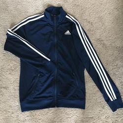 Adidas Jackets & Coats | Adidas Jacket Boys Sz L | Color: Blue | Size: Lb