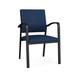 Lesro Newport Waiting Reception Guest Chair Metal Frame Metal | 36 H x 23.5 W x 24 D in | Wayfair NP1101.SBK-01PPIB