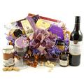 Amythyst Red Wine Chocolate Hamper Gift Set - Award-Winning Wine - Mother's Day Hamper Gift for Women, Anniversary, Birthdays, Hampers for Couples